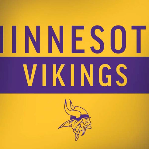 NFL Minnesota Vikings Yellow Performance Series Dell Alienware Skin